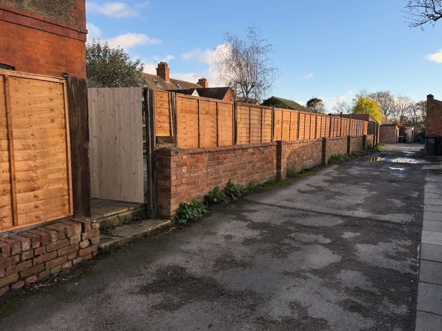 Fencing work from the LBMS portfolio